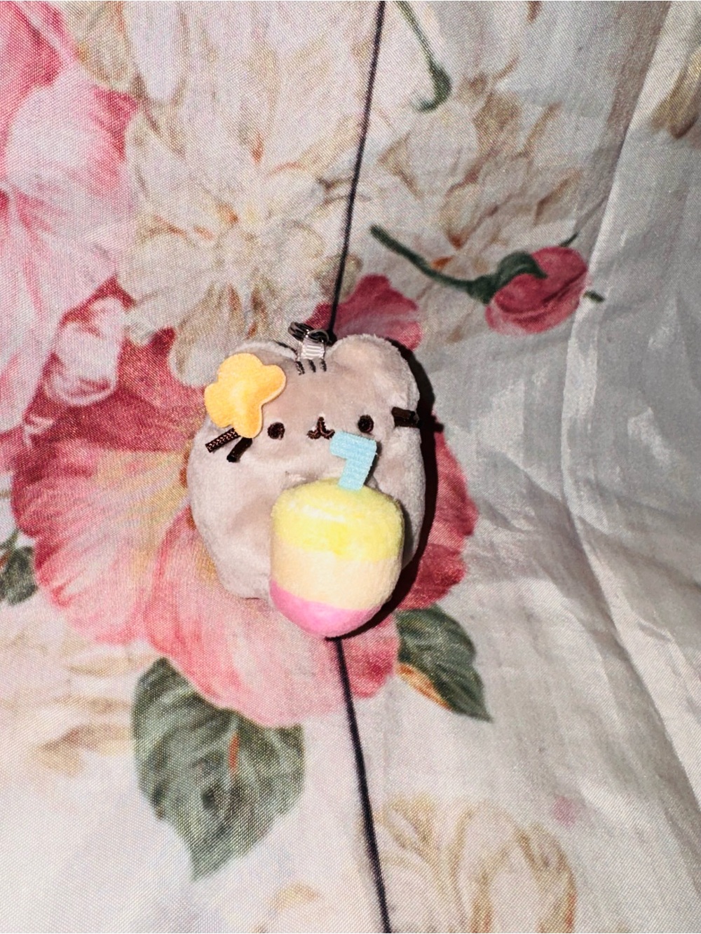 New Pusheen Series 26 Tropical Vacation Surprise Plush 3 inches "Drink & Flower”